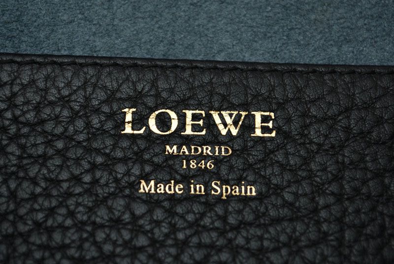 Loewe Shoulder Bag Clutch Bag Loewe INES 2way Bag Dark Navy Blue