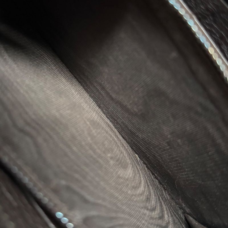 Bottega Veneta Intrecciato Round Zipper Long Wallet in Grained Leather Dark