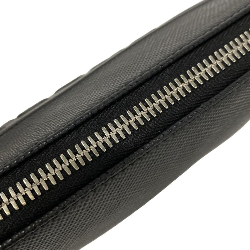 Prada Clutch Bag - 2ne054 Black Leather