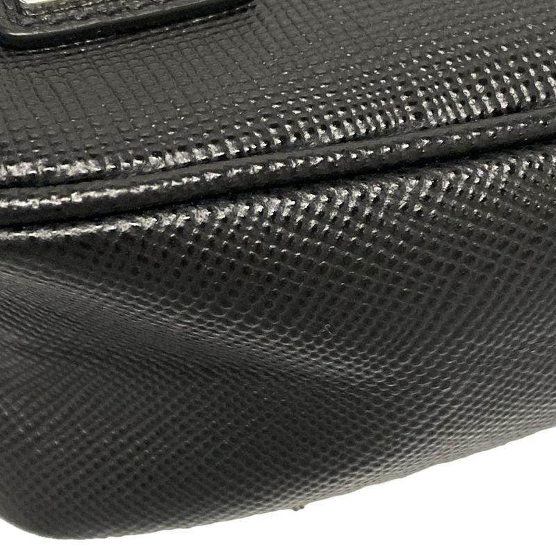 Prada Clutch Bag - 2ne054 Black Leather