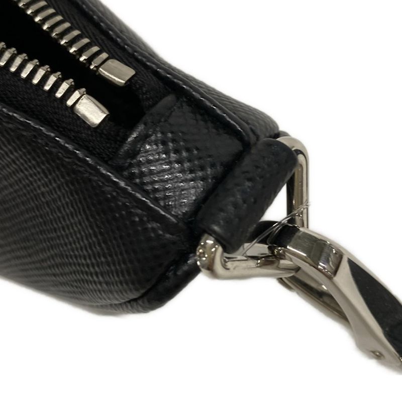 Prada Clutch Bag - 2ne054 Black Leather