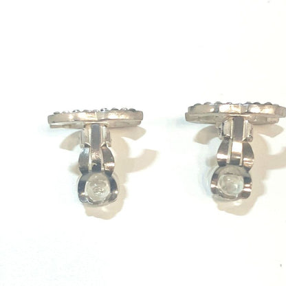 Chanel COCO Mark Rhinestone Earrings: Y3177