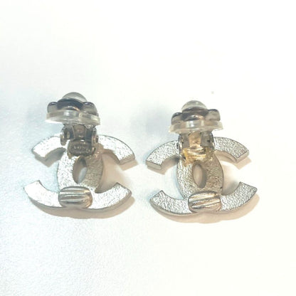 Chanel COCO Mark Rhinestone Earrings: Y3177