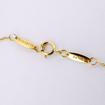 Tiffany & Co Necklace Open Heart 18K Yellow Gold Yellow Gold Ladies