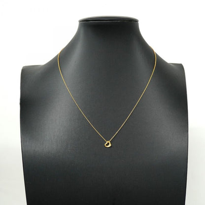Tiffany & Co Necklace Open Heart 18K Yellow Gold Yellow Gold Ladies