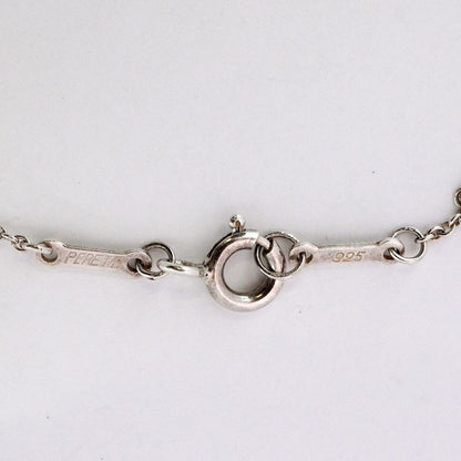 Tiffany & Co Necklace Open Teardrop Silver 925 Ladies