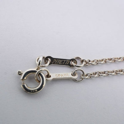 Tiffany & Co Necklace Open Heart 3P Silver 925 Ladies