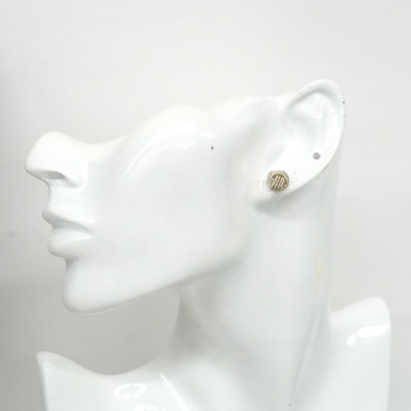 Tiffany & Co Earrings Somerset/mesh 925 Silver Ladies