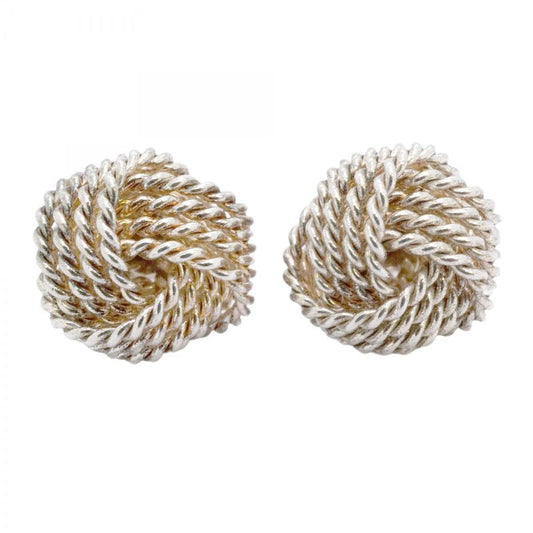 Tiffany & Co Earrings Somerset/mesh 925 Silver Ladies