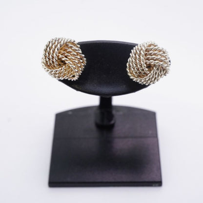 Tiffany & Co Earrings Somerset/mesh 925 Silver Ladies