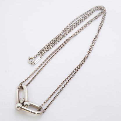 Tiffany & Co Necklace Hardware/double Links 925 Silver Ladies