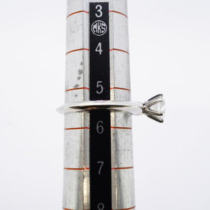 Tiffany & Co Ring Solitaire 1PD Pt950 Platinum Diamond 054ct 55 Ladies