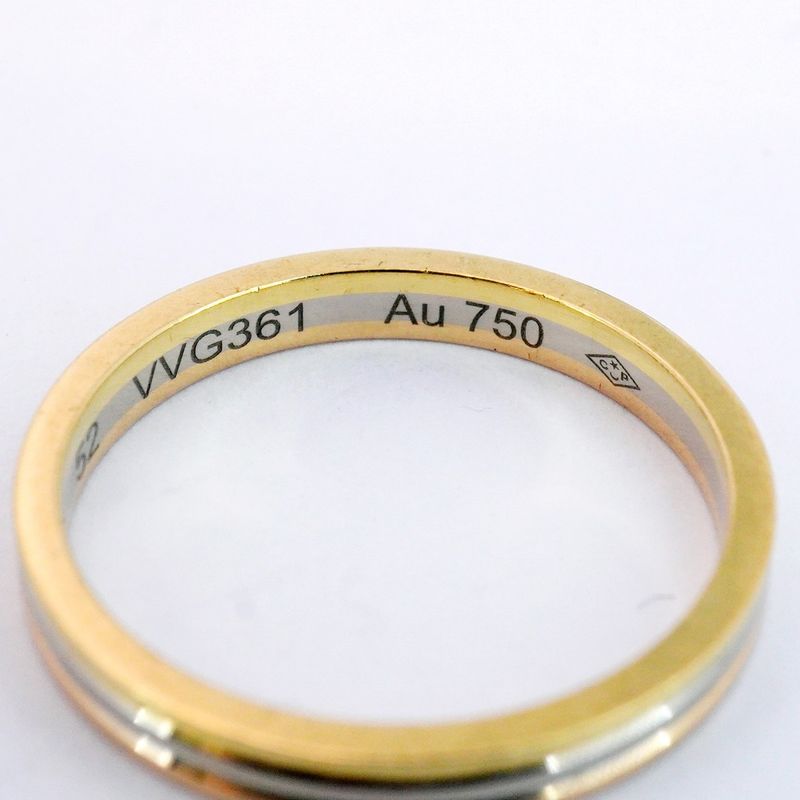 Cartier Ring Trinity Vendome 18K Yellow Gold Yellow Gold 18K White Gold White
