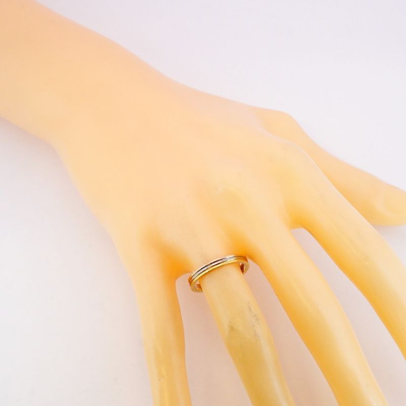 Cartier Ring Trinity Vendome 18K Yellow Gold Yellow Gold 18K White Gold White