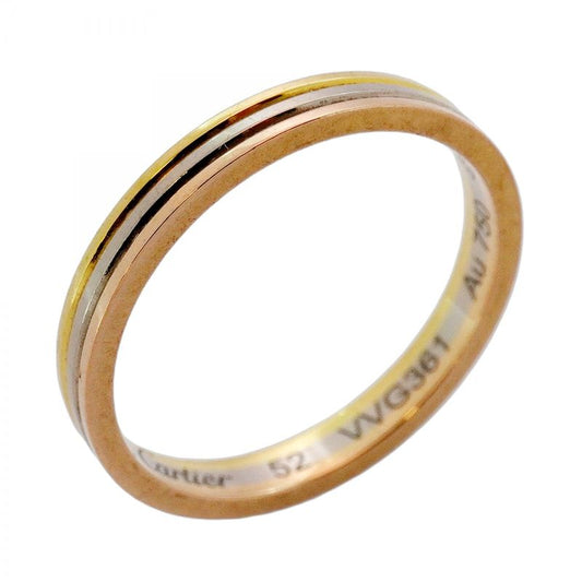 Cartier Ring Trinity Vendome 18K Yellow Gold Yellow Gold 18K White Gold White