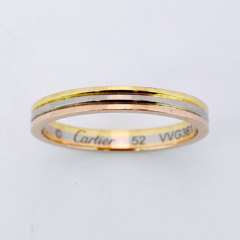 Cartier Ring Trinity Vendome 18K Yellow Gold Yellow Gold 18K White Gold White