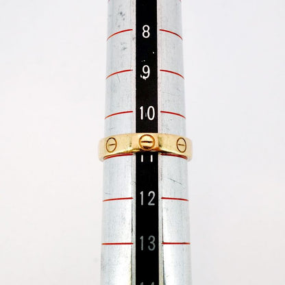 Cartier Ring Mini Love 18K Yellow Gold Yellow Gold #51 Ladies
