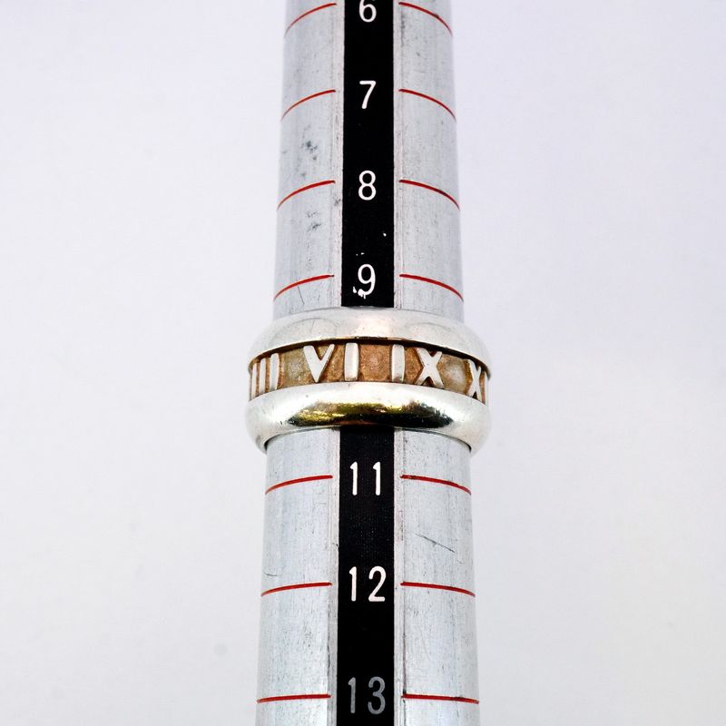 Tiffany & Co Ring Atlas 925 Silver Size 105 Ladies