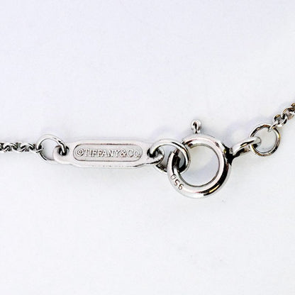 Tiffany & Co Necklace Horseshoe Pt950 Platinum With Diamonds Ladies