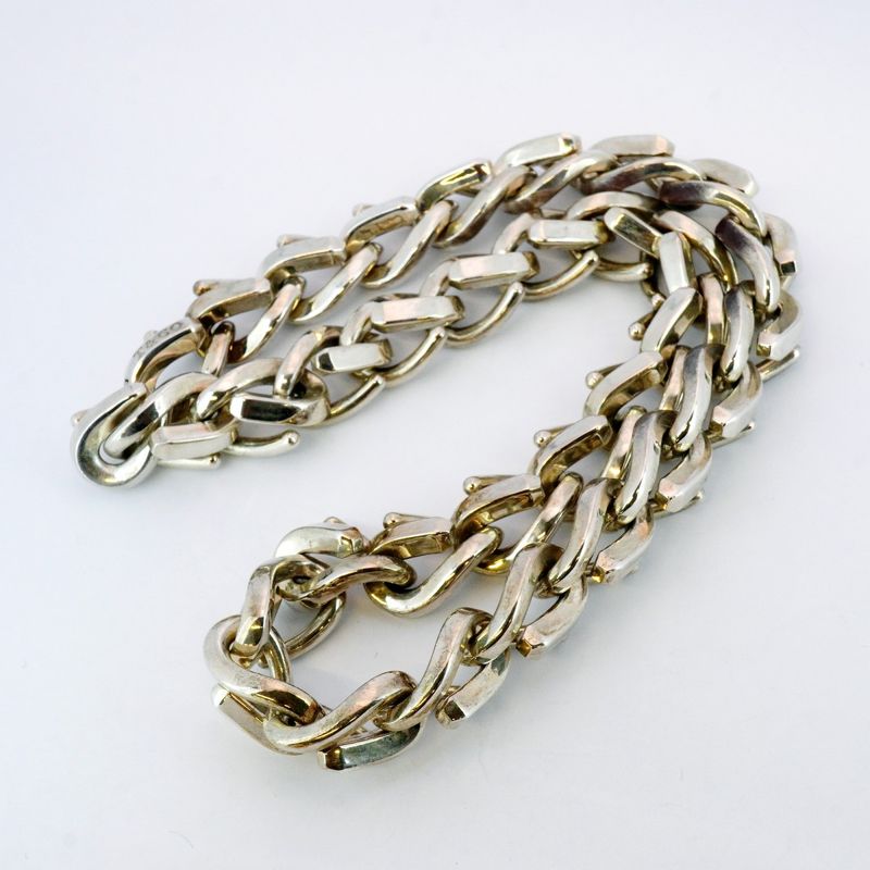 Tiffany & Co Necklace Forge/large Link Silver 925 Men's