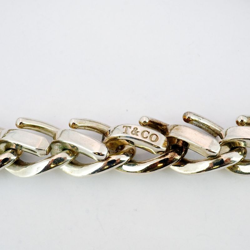 Tiffany & Co Necklace Forge/large Link Silver 925 Men's