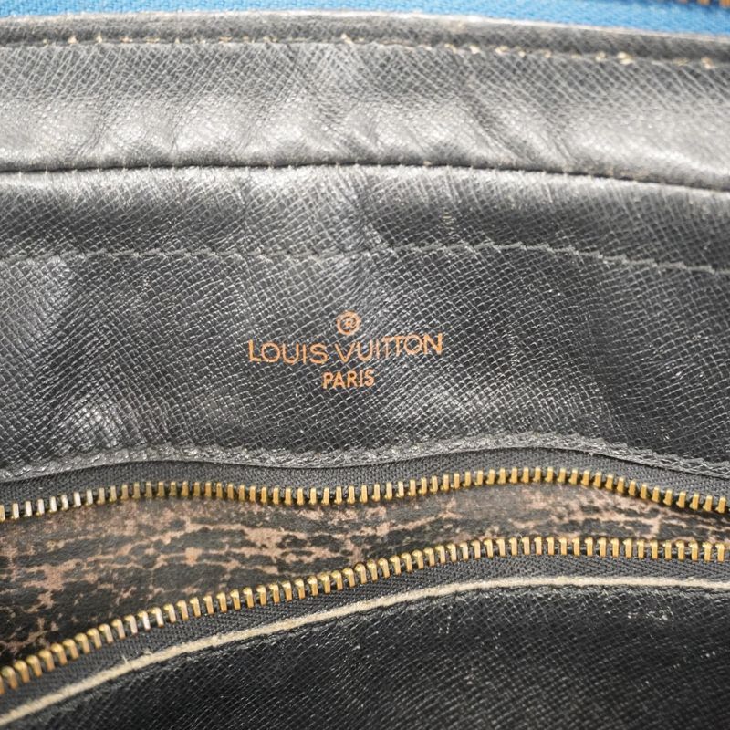 Louis Vuitton Business Bag Epi Porte Documents Voyage M54475 Toledo Blue Men's