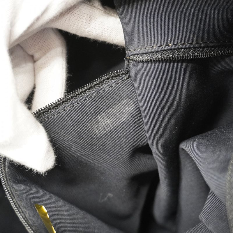 Chanel Shoulder Bag Unlimited Nylon Gray Silver Hardware Women