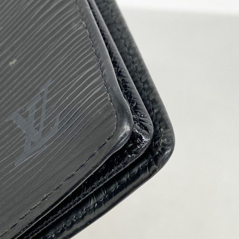 Louis Vuitton Epi Porte Cult Cles Di M63212 Noir Black Men's