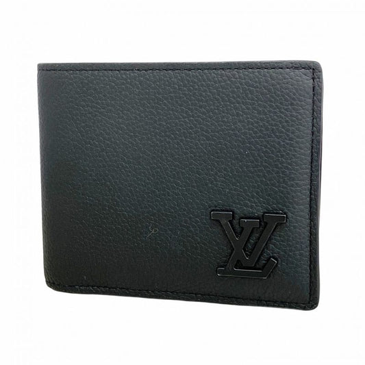 Louis Vuitton Wallet Aerogram Portefeuille Marco M81742 Noir Black Men's
