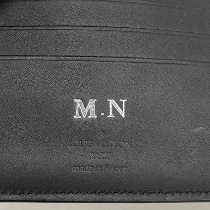 Louis Vuitton Wallet Aerogram Portefeuille Marco M81742 Noir Black Men's