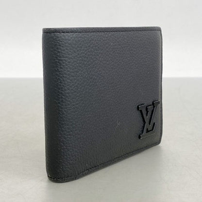 Louis Vuitton Wallet Aerogram Portefeuille Marco M81742 Noir Black Men's