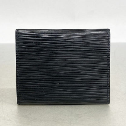 Louis Vuitton Epi Enveloppe Carte De Visite Card Case M60652 Noir Men's