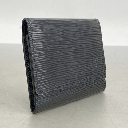 Louis Vuitton Epi Enveloppe Carte De Visite Card Case M60652 Noir Men's