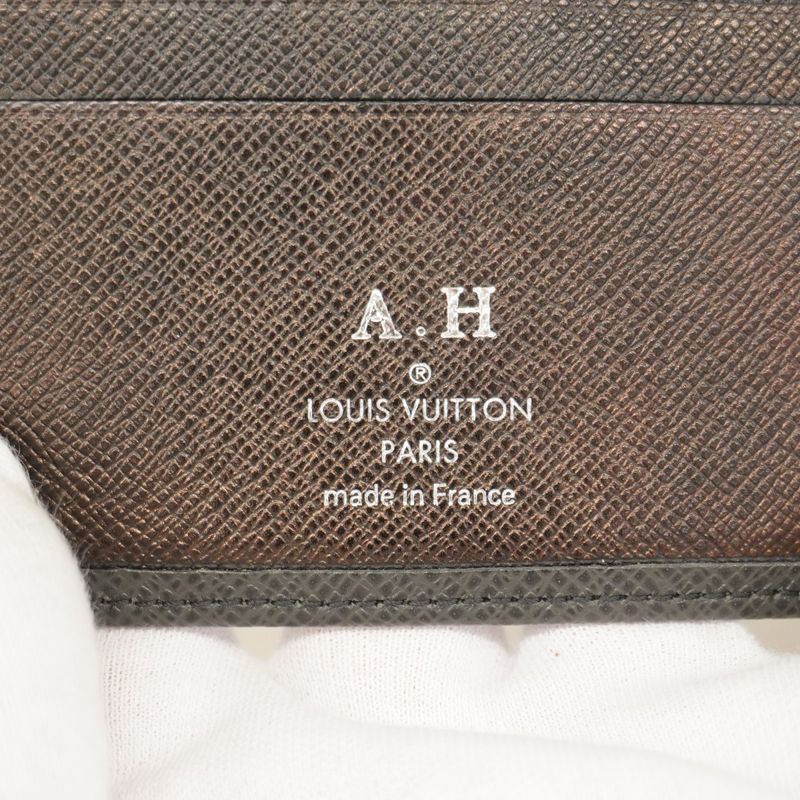 Louis Vuitton Wallet Taiga Portefeuille M30952 Ardoise Men's