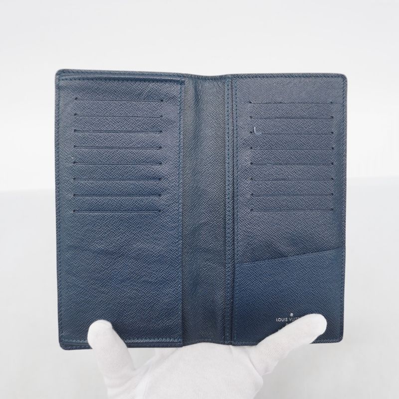 Louis Vuitton Taiga Portefeuille Ron M33404 Océan Men's Long Wallet