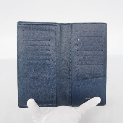 Louis Vuitton Taiga Portefeuille Ron M33404 Océan Men's Long Wallet