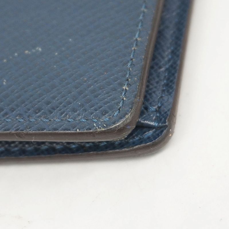 Louis Vuitton Taiga Portefeuille Ron M33404 Océan Men's Long Wallet