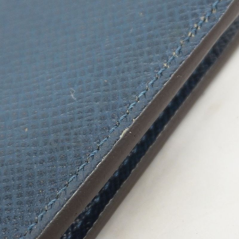 Louis Vuitton Taiga Portefeuille Ron M33404 Océan Men's Long Wallet