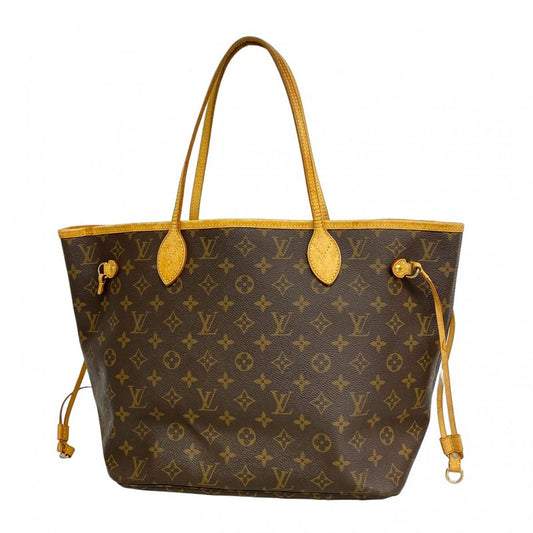 Louis Vuitton Tote Bag Monogram Neverfull MM M40156 Brown Ladies