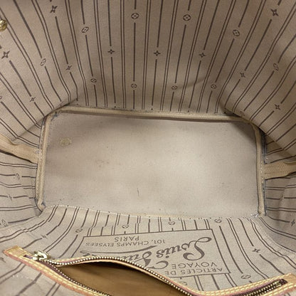 Louis Vuitton Tote Bag Monogram Neverfull MM M40156 Brown Ladies