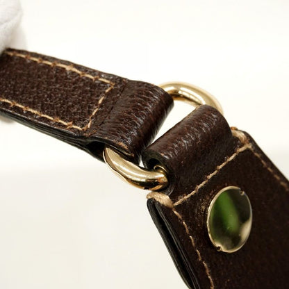 Gucci Handbag GG Canvas 154981 Canvas Brown Chien Pan Gold Hardware Women