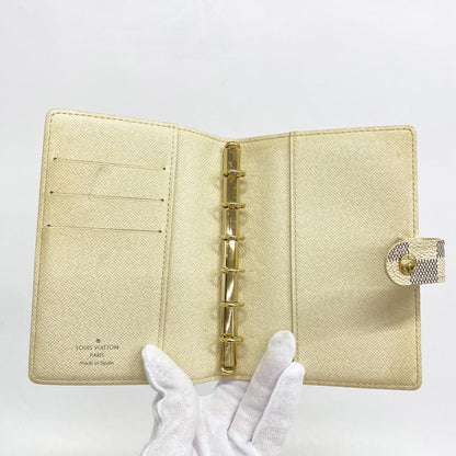 Louis Vuitton Notebook Cabas - Damier Azure Agenda PM R20706 White Ladies