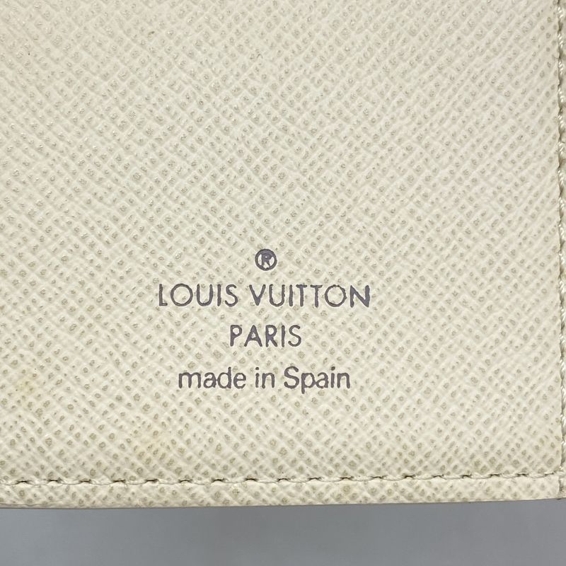 Louis Vuitton Notebook Cabas - Damier Azure Agenda PM R20706 White Ladies