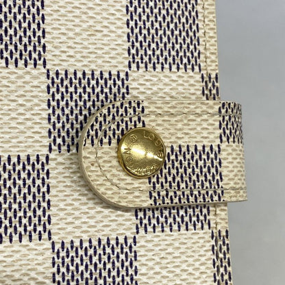 Louis Vuitton Notebook Cabas - Damier Azure Agenda PM R20706 White Ladies