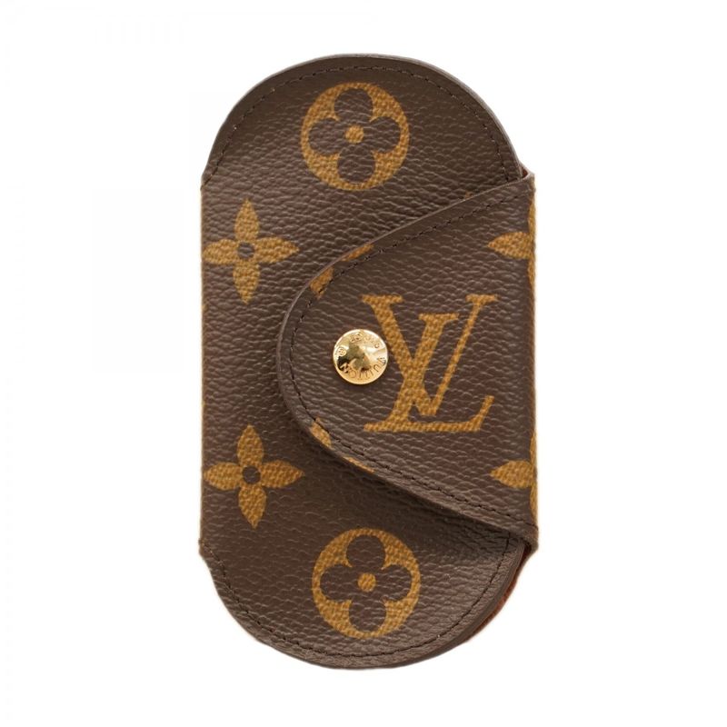 Louis Vuitton Key Case Monogram Multicles Ron PM M60115 Brown Men Women Unisex
