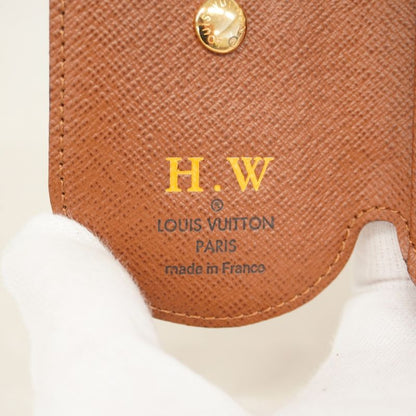Louis Vuitton Key Case Monogram Multicles Ron PM M60115 Brown Men Women Unisex