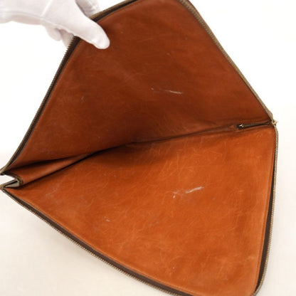 Louis Vuitton Clutch Bag Monogram Poche Cumann M53456 Brown Men's