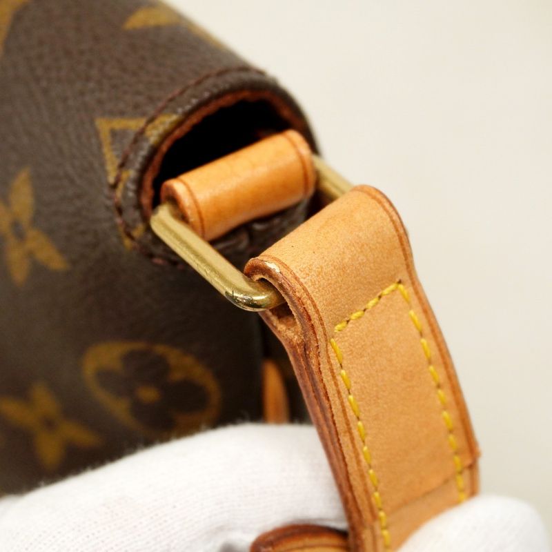 Louis Vuitton Shoulder Bag Monogram Musette Tango Short Strap M51257 Brown