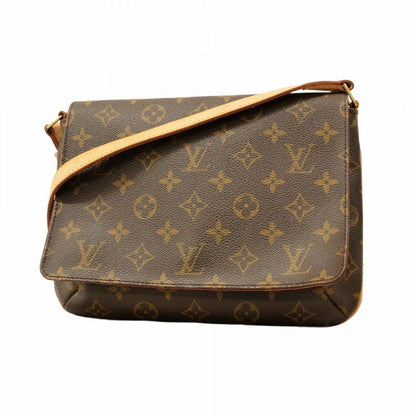Louis Vuitton Shoulder Bag Monogram Musette Tango Short Strap M51257 Brown