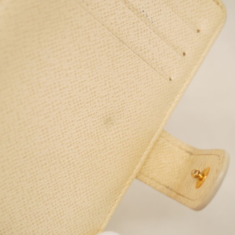 Louis Vuitton Wallet Damier Azure Portefeuille Viennois N61676 White Ladies